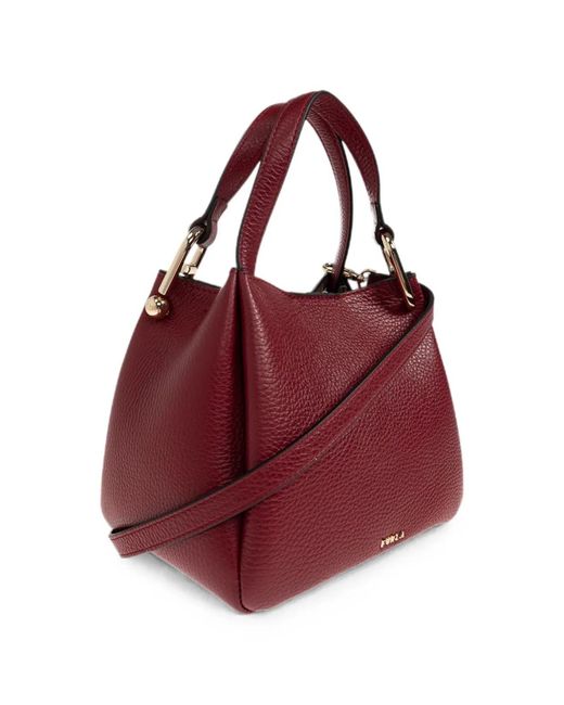 Furla Red Bags, 100% Leather Bags