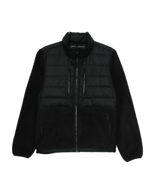 The North Face Black Rmst Denali Tek Hybrid Jacket for men