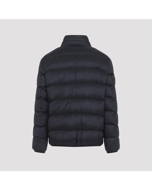 Moncler Blue Polyamide Dalalven Short Down Jacket for men