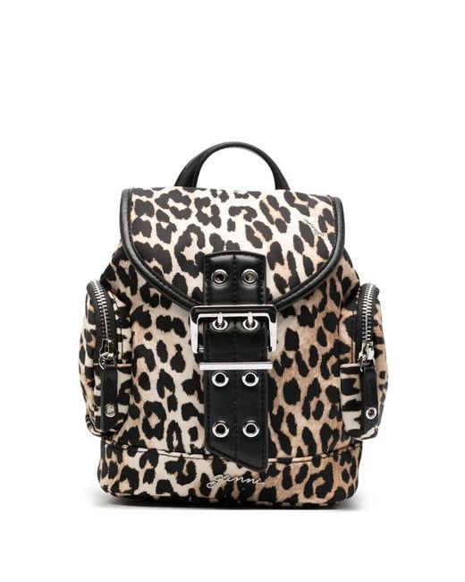 Ganni Black Bucky Nano Backpack