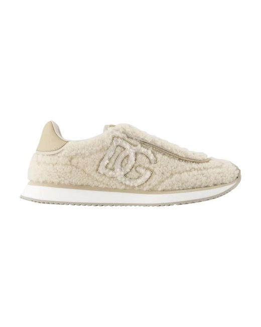 Dolce & Gabbana Natural Dolce & Gabbana Sneakers Cushion