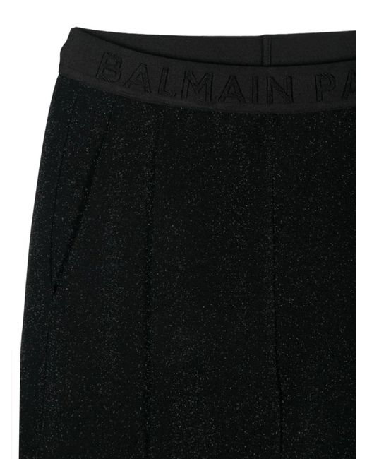 Balmain Black Jersey Pants