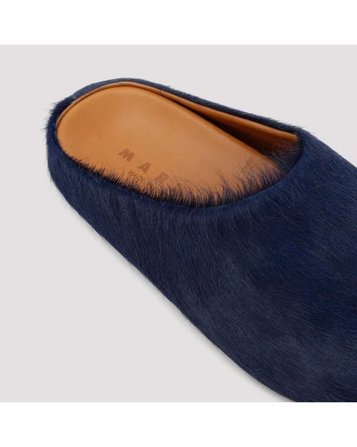 Marni Blue Fussbett Sabot for men