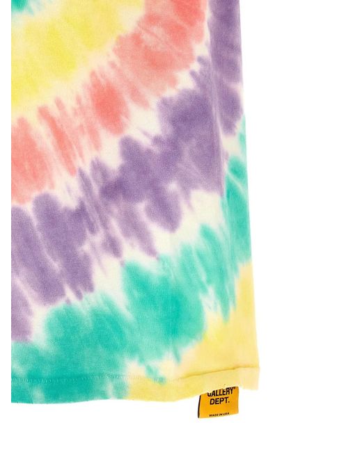 GALLERY DEPT. Gray 'Peace Tie Dye' T-Shirt for men