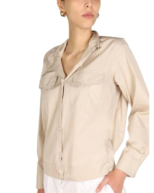 Aspesi White Poplin Shirt