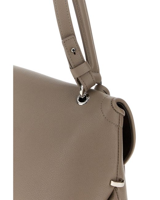 Ferragamo Brown Sofia Leather Shoulder Bag