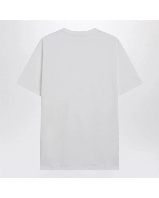 Givenchy White T-Shirt With Paris Jacquard for men