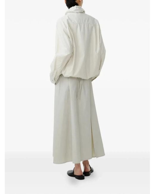 Studio Nicholson White "Zip Thru" Jacket