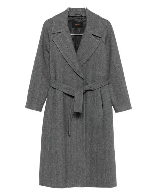 Paltò Gray Paltó Paola Wool Coat