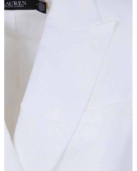 Ralph Lauren White "Narain" Blazer
