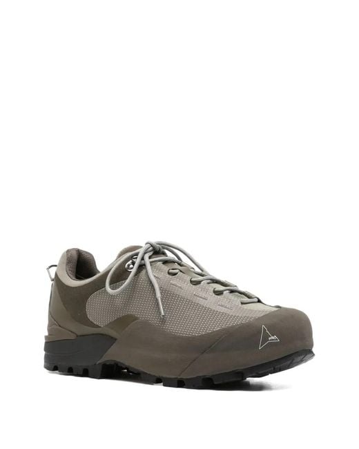 Roa Gray "Hida" Low Top Sneakers