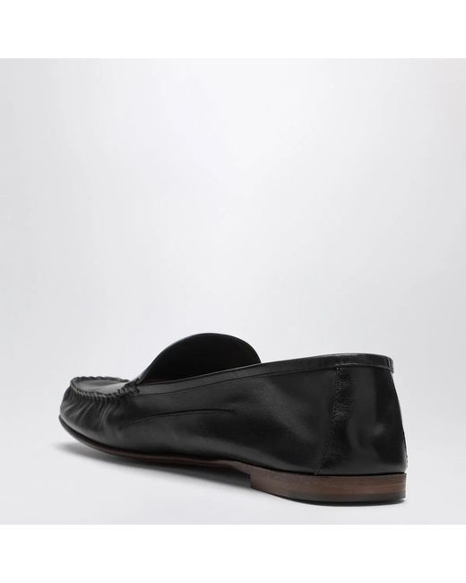 Versace Black Guanto Loafers for men