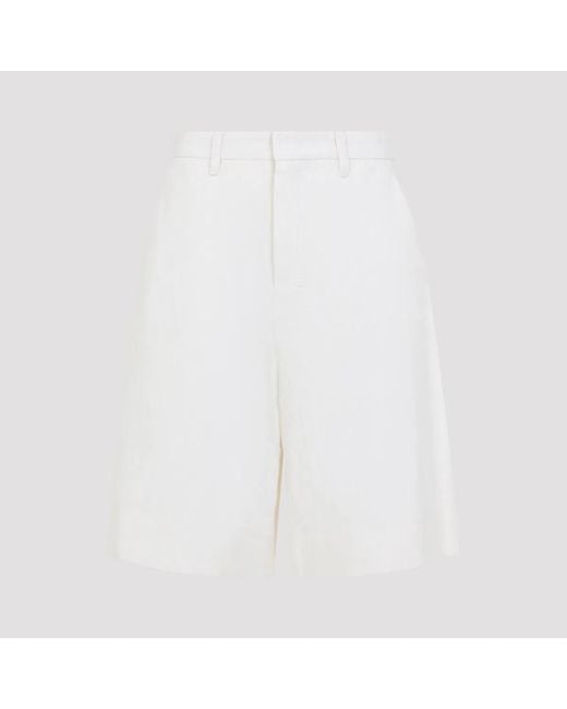 Max Mara White S Max Mara Smmsole Short Trouser