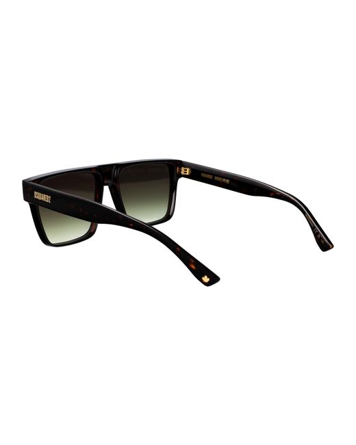 DSquared² Black Acetate Glasses for men