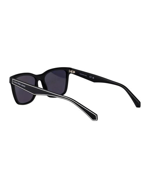 Calvin Klein Blue Acetate Sunglasses