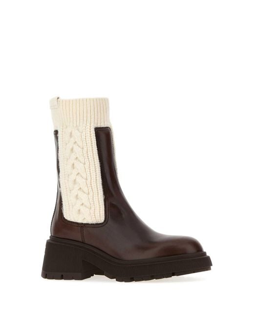 Jimmy Choo Brown Tamia Flat