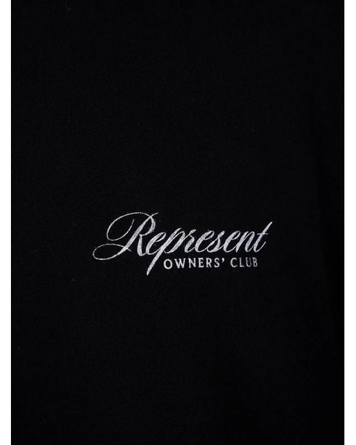 Represent Black Owners Club Script" T-Shirt for men