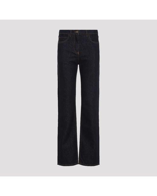 Etro Blue Lurex Jeans