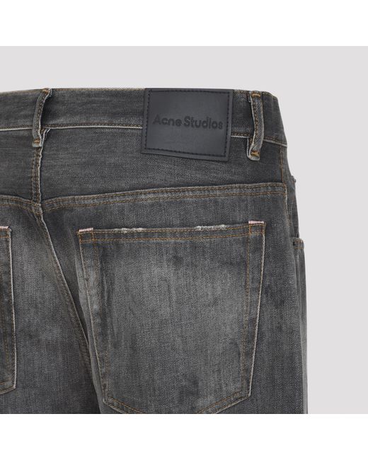 Acne Gray 2021M Regular Jeans for men