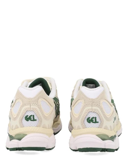 Asics White Leather Sneaker