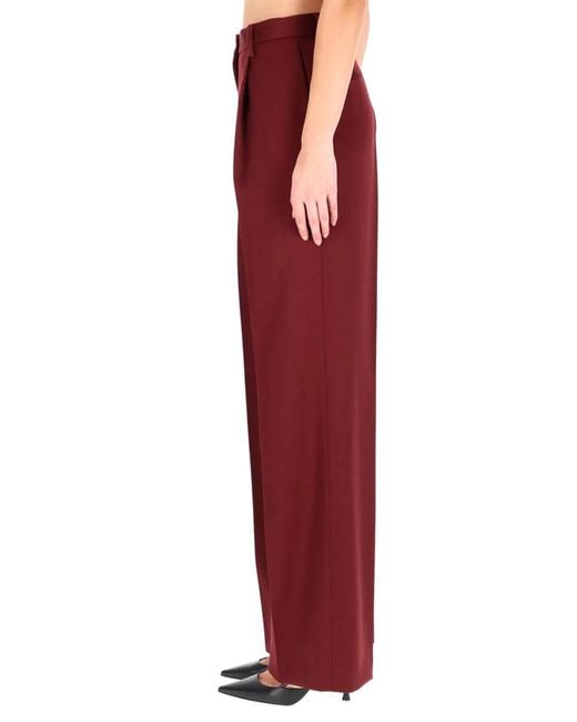 Dries Van Noten Red Pants Portias