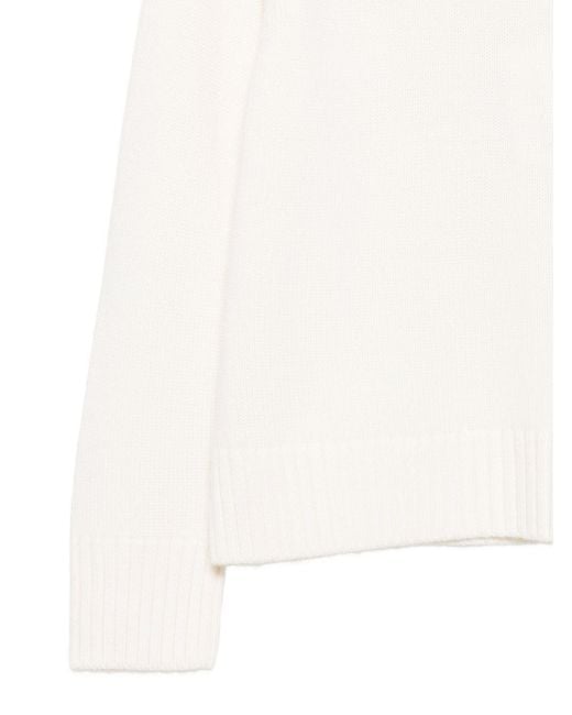 Michael Kors White Ecru Polyester Sweater