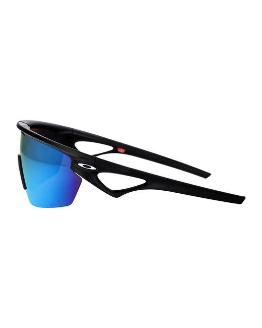 Oakley Blue Matte Acetate Sunglasses
