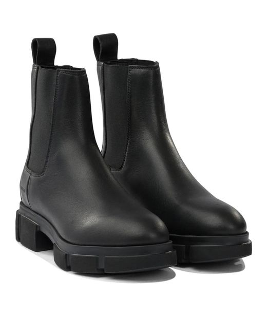 COPENHAGEN Black Ankle Boots