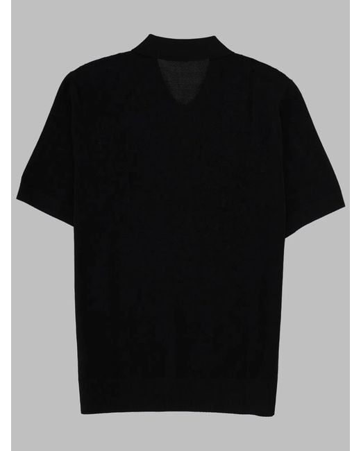 Fred Perry Black Polo for men