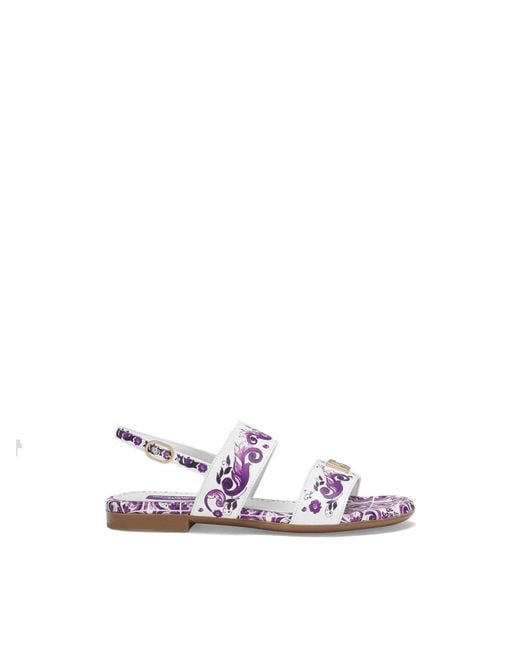 Dolce & Gabbana White Dolce & Gabbana Sandals