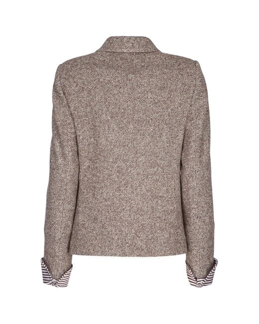Brunello Cucinelli Brown Suit-Type Jacket