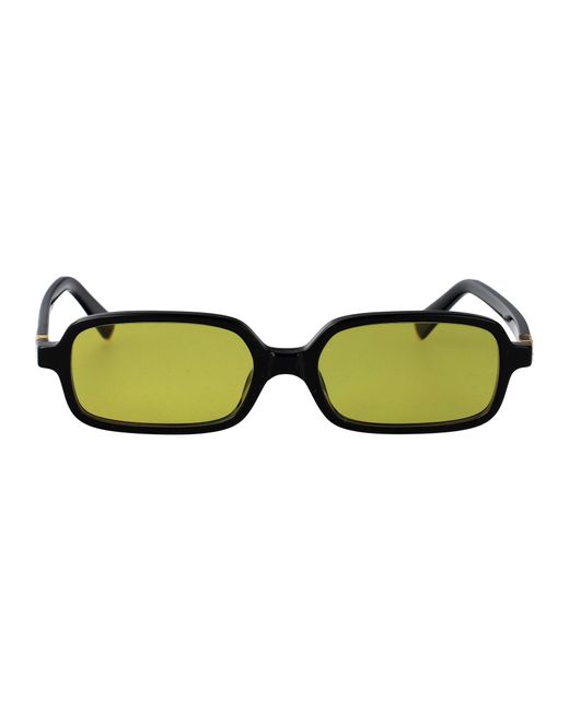 Miu Miu Green Nero Acetate Sunglasses