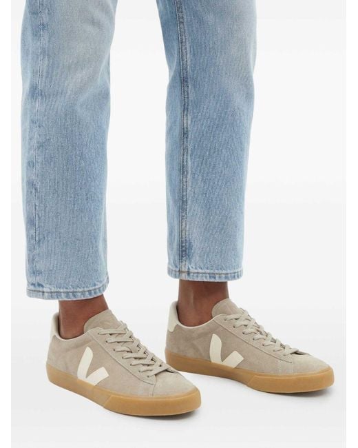 Veja White Suede Sneakers