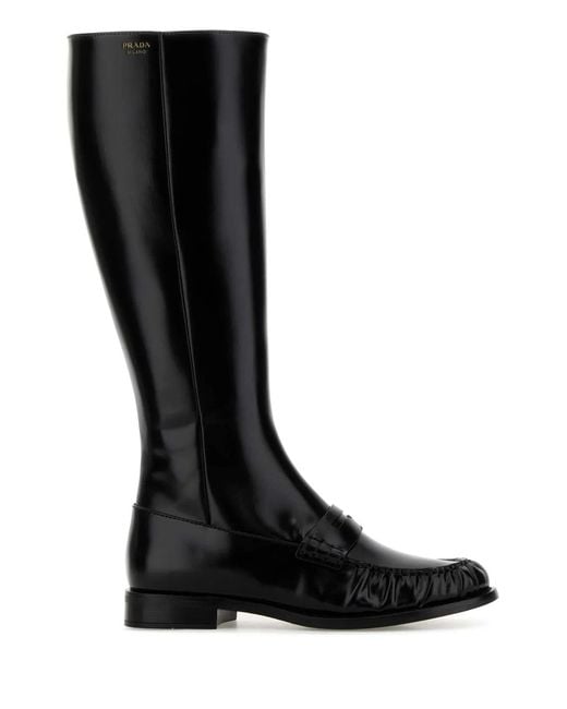 Prada Black Stivali