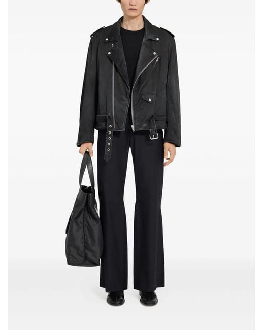 MM6 by Maison Margiela Black Sportsjacket for men