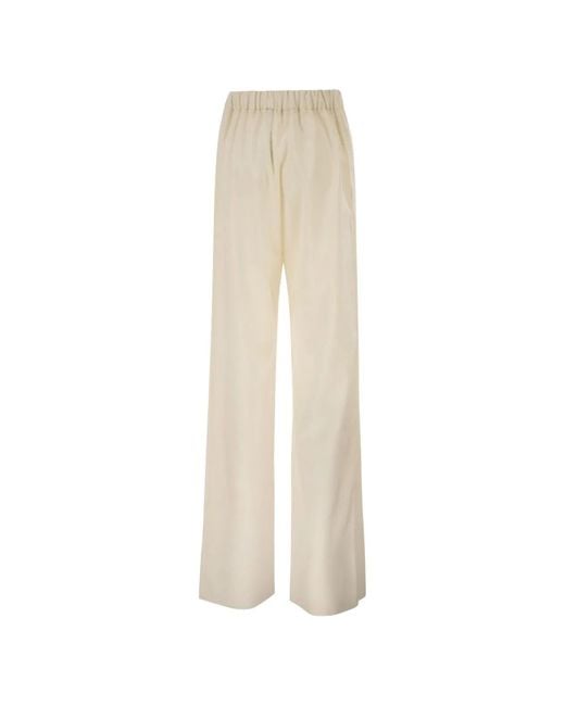 Max Mara White Trousers