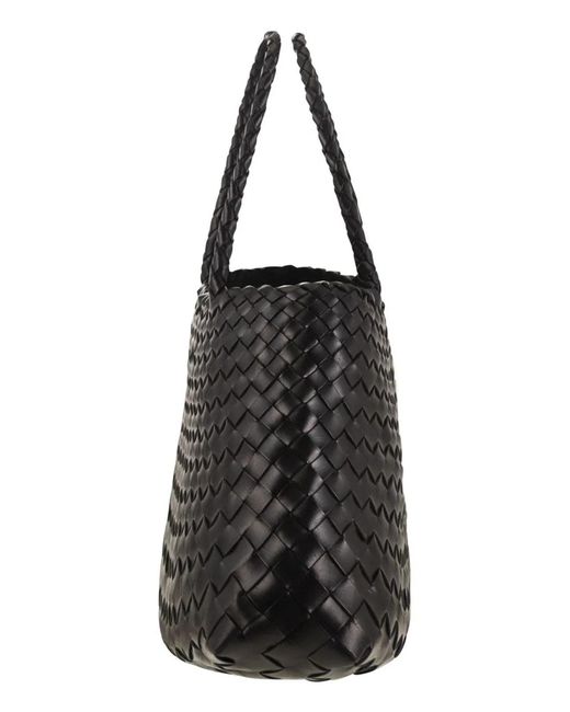 Dragon Diffusion Black Santa Croce Small Bag
