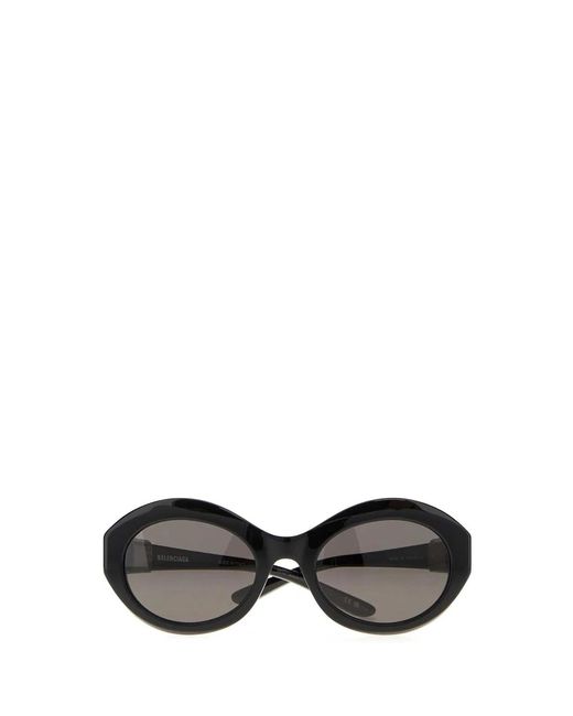 Balenciaga Gray Acetate Sunglasses
