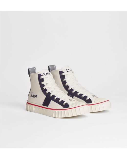 Dior Natural Leather Rubber Sneakers for men