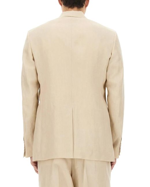 Dolce & Gabbana Natural Dolce & Gabbana Doublebreasted Jacket for men