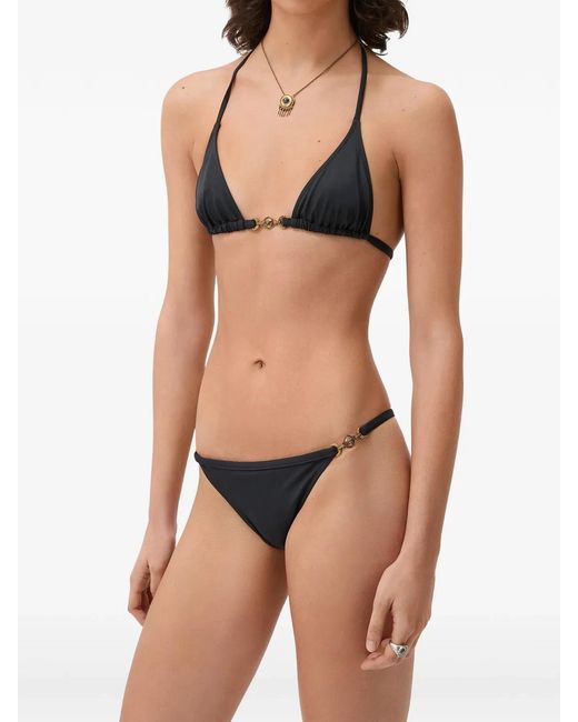 Versace Blue Swim Slip