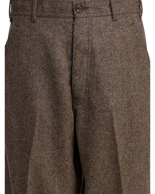 Maison Margiela Gray Wool Pants for men