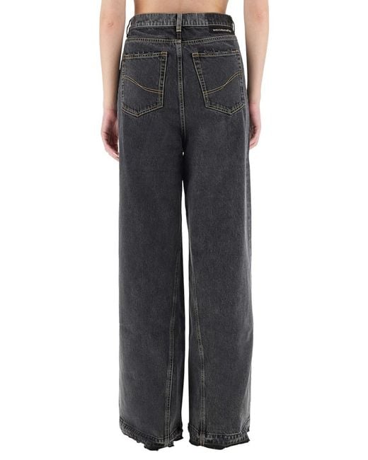 Stella McCartney Gray Cotton Blend Jeans