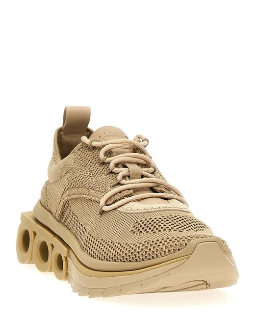 Ferragamo Natural 'Nima' Sneakers