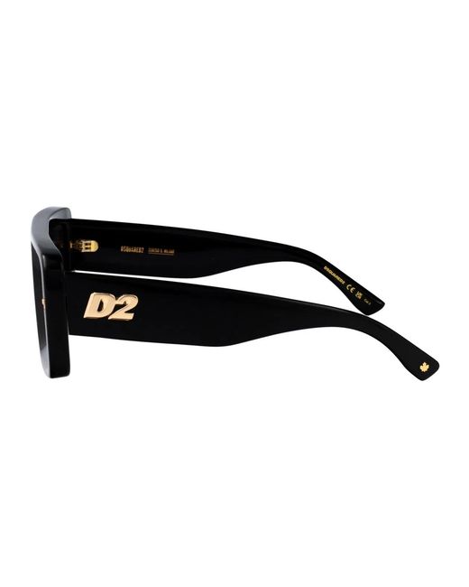 DSquared² Black Acetate Sunglasses for men