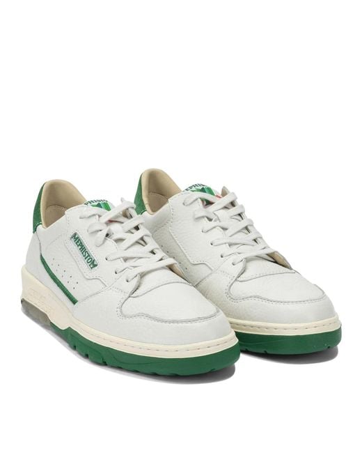 Mephisto Green "Marius" Sneakers for men