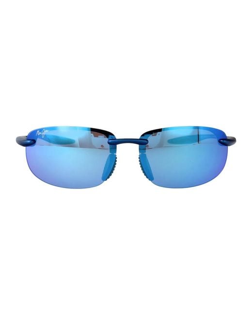 Maui Jim Blue Metal Matte Nylon Sunglasses