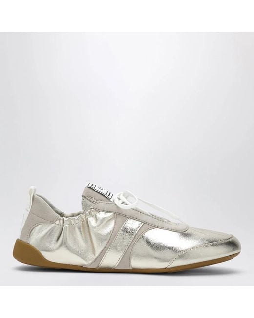 Chloé White Kick Sneakers