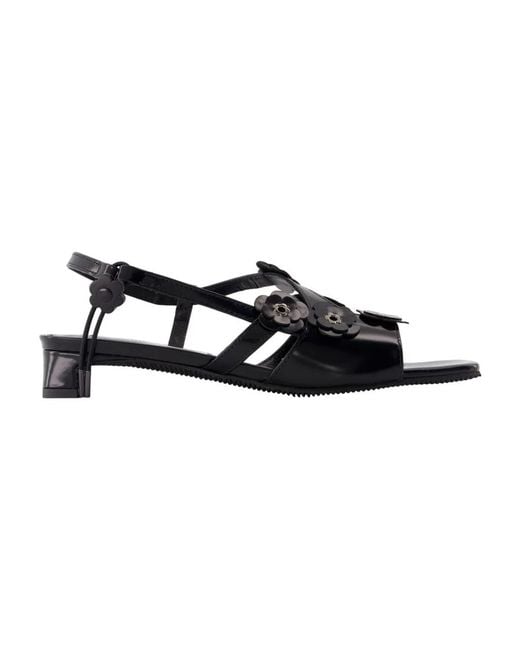 CECILIE BAHNSEN Black Cbarna Box Sandals