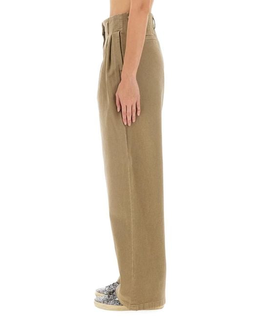 Golden Goose Deluxe Brand Natural Cotton Pants